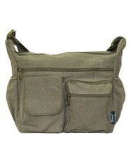 Fino HY-C239 Cotton Canvas Unisex Messenger Crossbody Bag