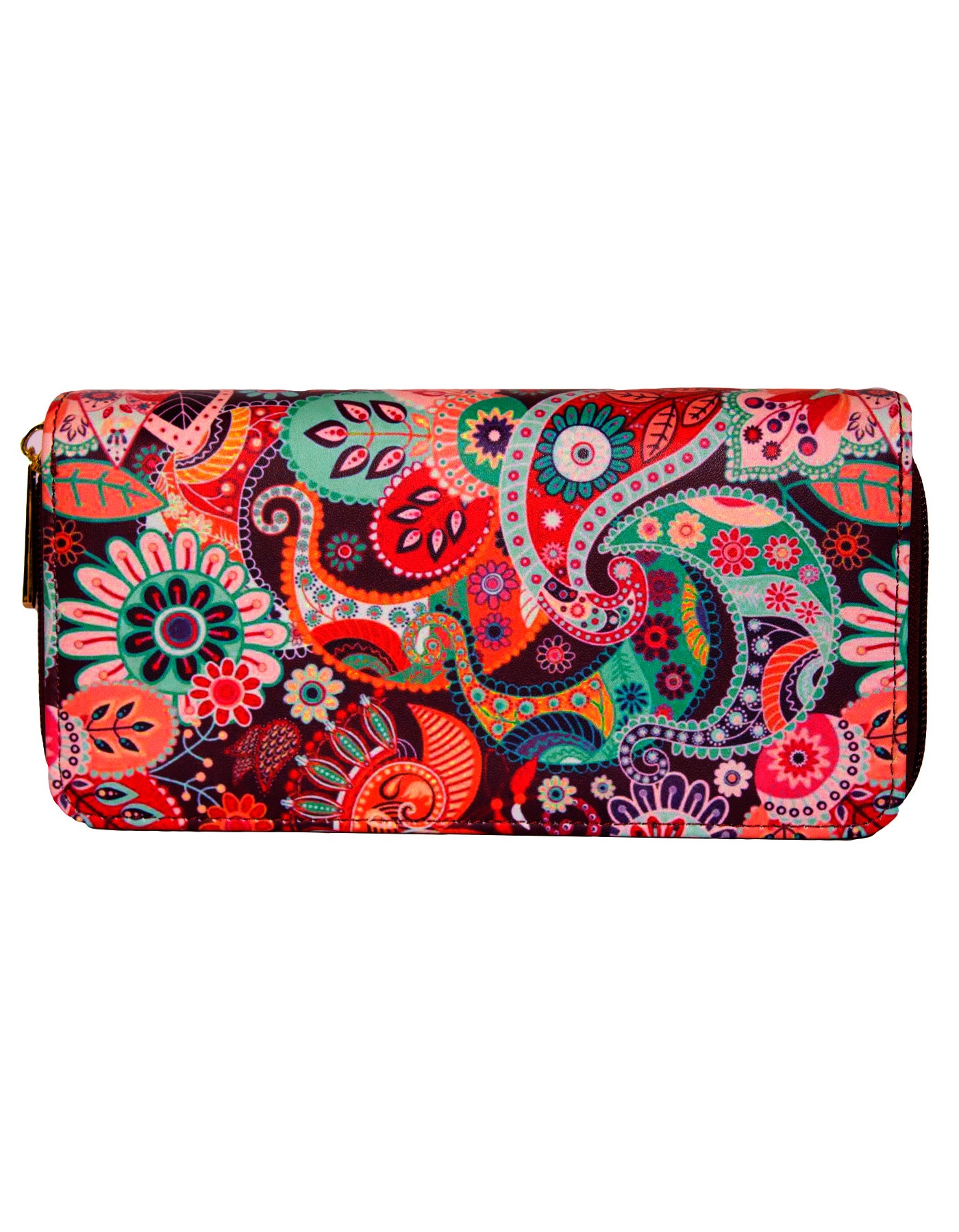 Fino JH-798F Faux Leather Grab & Go All in 1 Purse with Cellphone Pouch