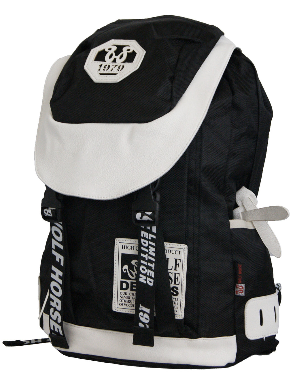 Fino K20 Unisex 22L Wolf Horse 15 inch Laptop Backpack