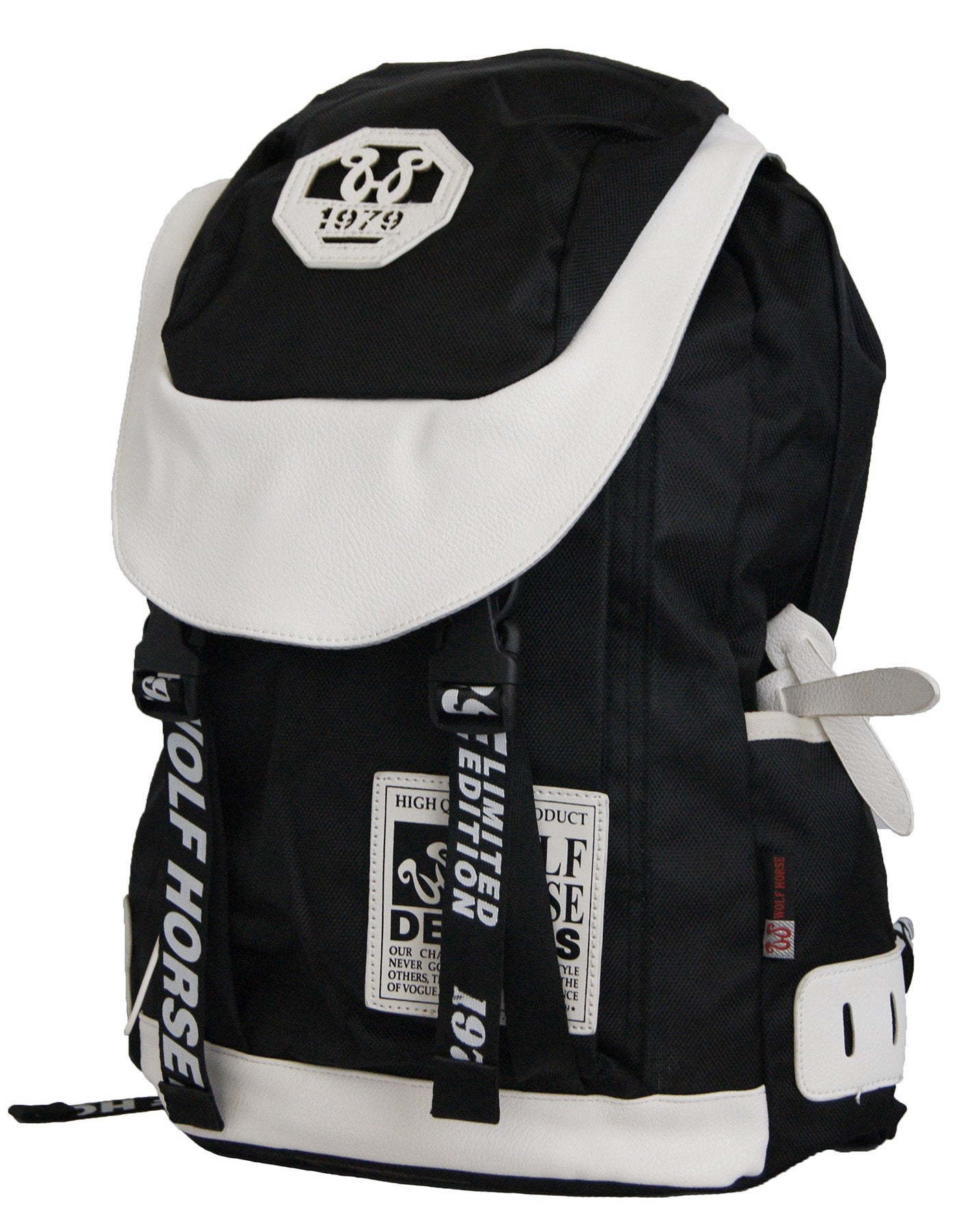 Fino K20 Unisex 22L Wolf Horse 15 inch Laptop Backpack