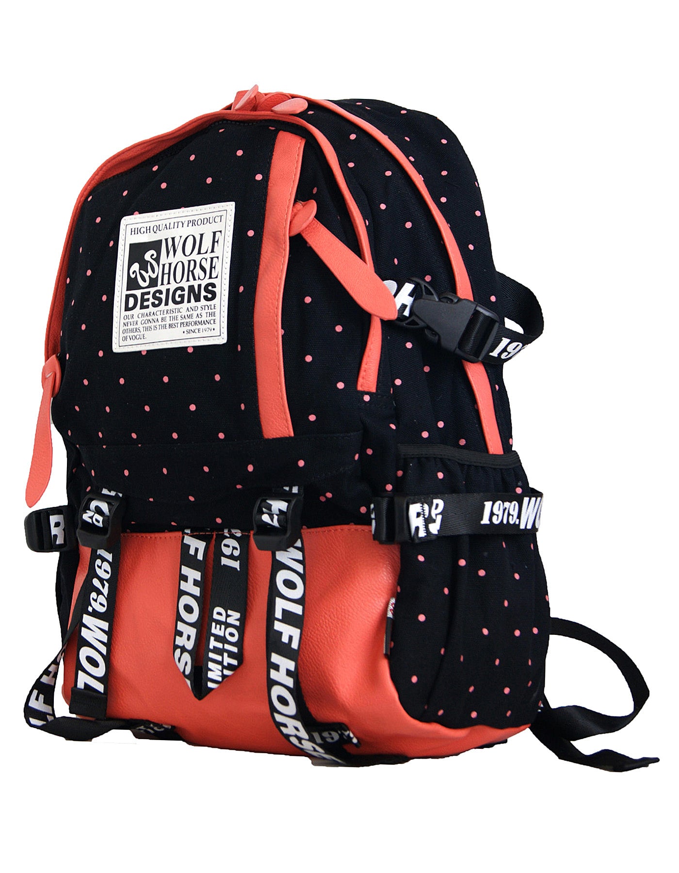 Fino K30 Wolf Horse 22L Unisex 15 Inch Laptop Backpack