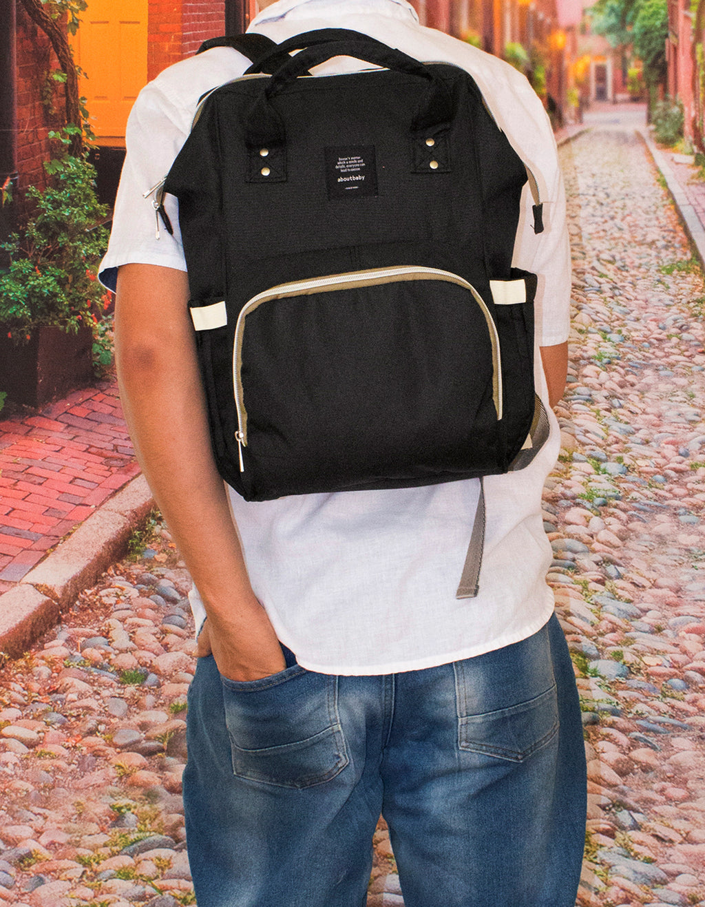 Fino KY003 Polyester Diaper Backpack