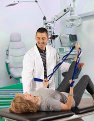 Tumaz Care 8 Loop Non-Elastic Yoga Strap for Stretch Therapy & Flexibility