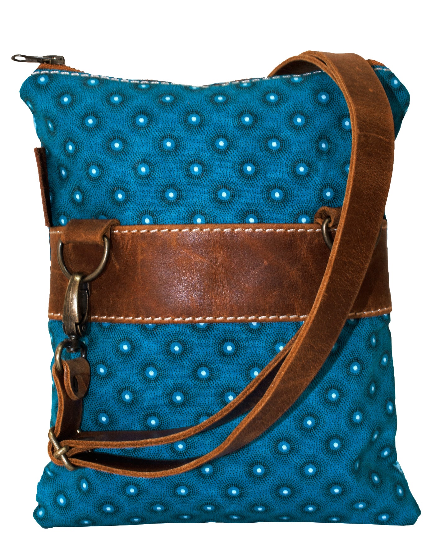 Luvsa LS-BS2213 A Shwe Shwe Cellphone/Sling Bag with Genuine Leather Detail