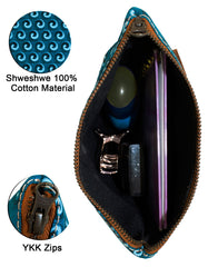 Luvsa LS-BS2213 A Shwe Shwe Cellphone/Sling Bag with Genuine Leather Detail