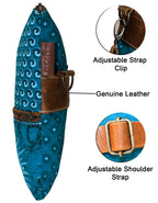 Luvsa LS-BS2213 A Shwe Shwe Cellphone/Sling Bag with Genuine Leather Detail