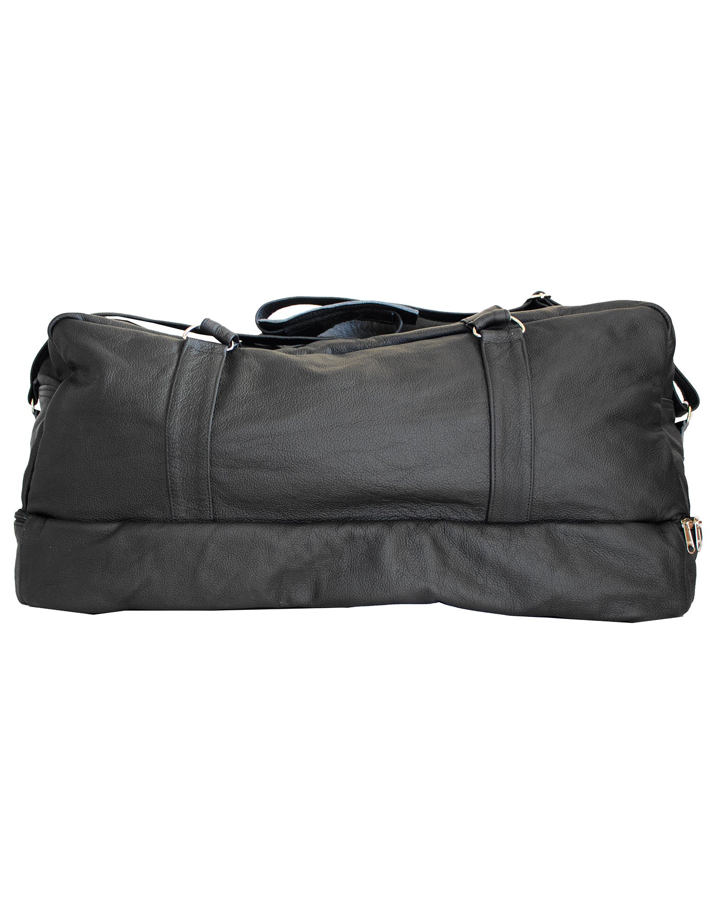 Luvsa LS-SEN11 Vintage Full Grain Genuine Leather 48L Travel Duffel Bag