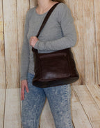 Luvsa LS-TJ106 Classic Genuine Leather Shoulder Bag