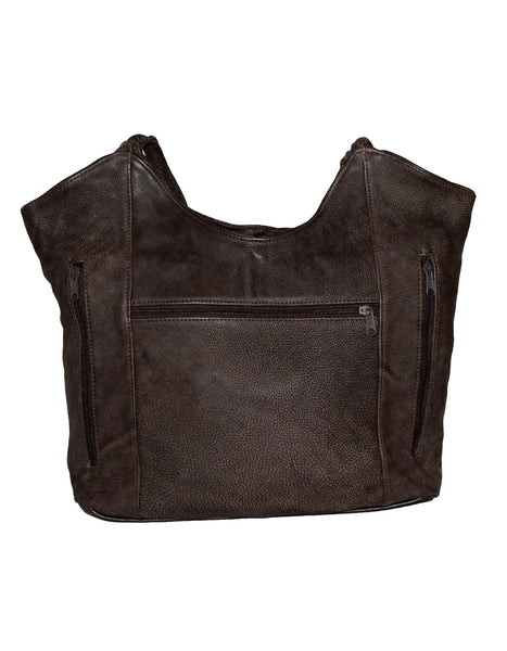 Luvsa LS-TJ108 Genuine Leather Ladies Hand & Shoulder Bag