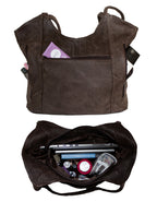 Luvsa LS-TJ108 Genuine Leather Ladies Hand & Shoulder Bag