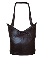 Luvsa LS-TJ113 Unique & Stylish Genuine Leather Hobo Handbag