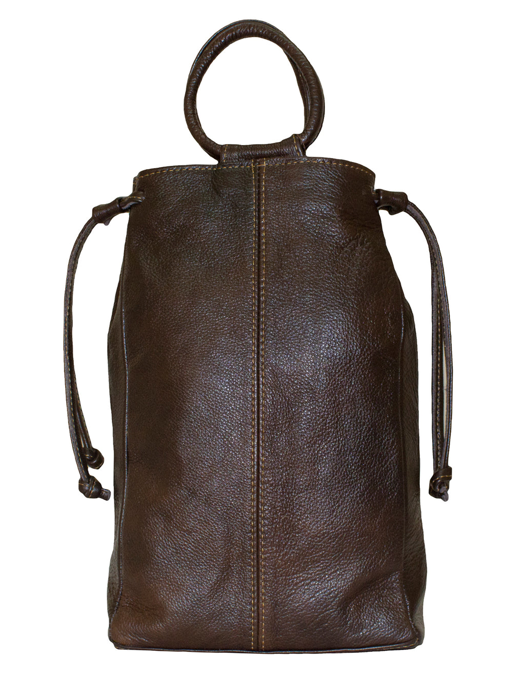 Luvsa LS-TJ122 Full Grain Genuine Leather Wine Holder