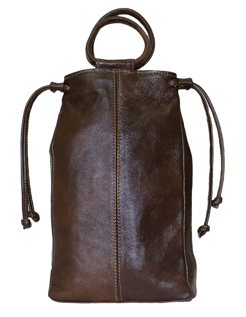 Luvsa LS-TJ122 Full Grain Genuine Leather Wine Holder