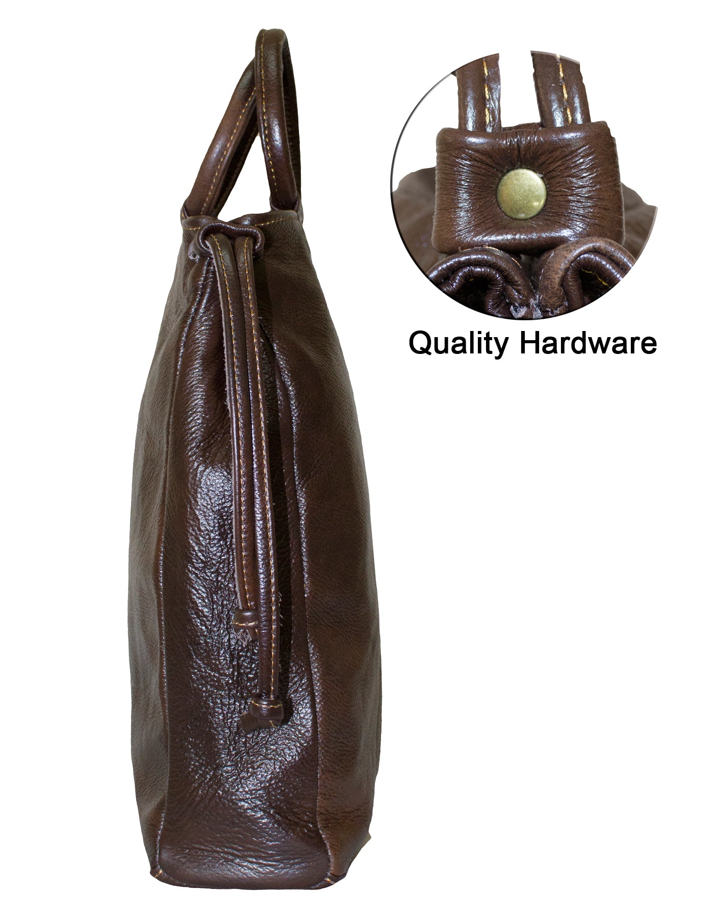 Luvsa LS-TJ122 Full Grain Genuine Leather Wine Holder