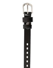 Luvsa LS2022A Women’s Genuine Leather Belt One Size/ Silver Tone Buckle with Box