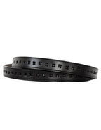 Luvsa LS2022C Women’s Genuine Leather Belt One Size/ Silver Tone Buckle with Box