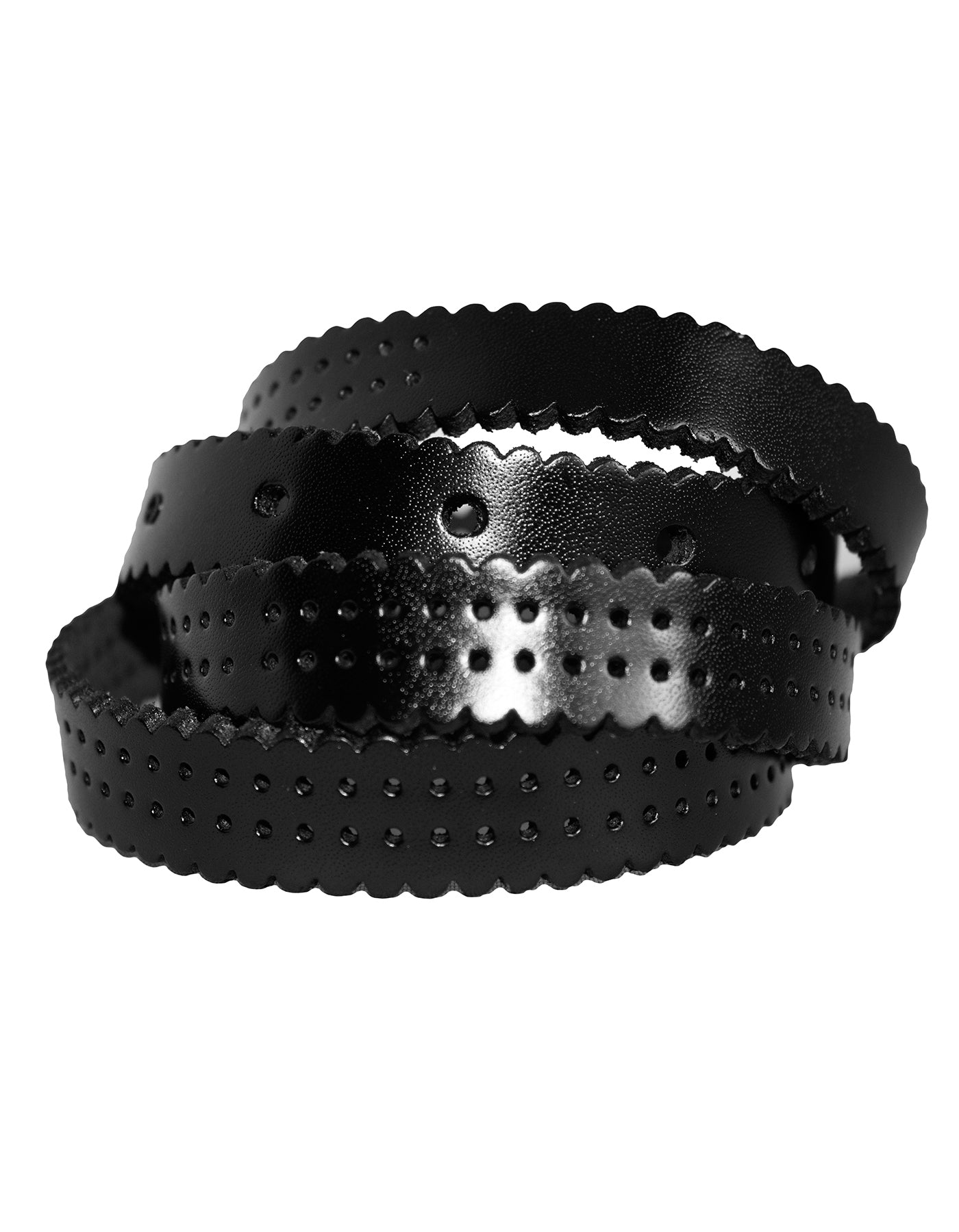 Luvsa LS2022F Women’s Genuine Leather Belt  One Size/ Silver Tone Buckle with Box