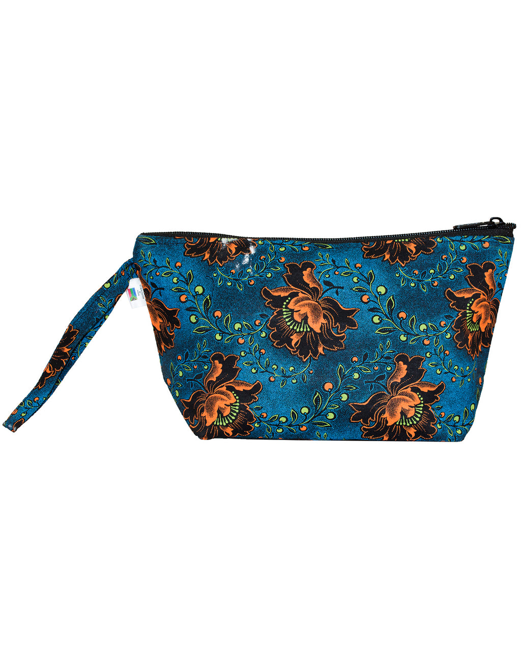 Luvsa LSIOM703 ShweShwe 100% Cotton Unisex Toiletry Bag with Hand Strap