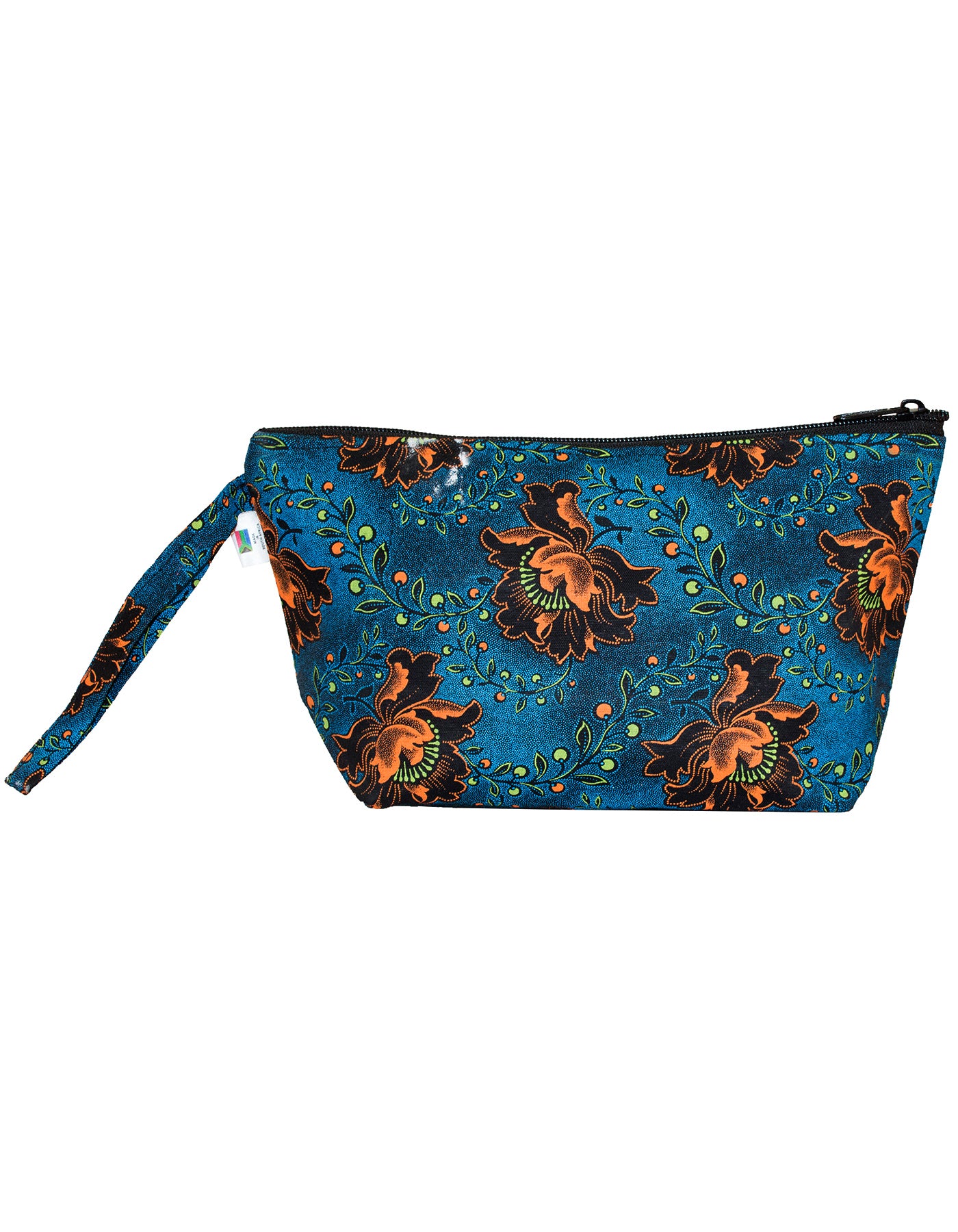 Luvsa LSIOM703 ShweShwe 100% Cotton Unisex Toiletry Bag with Hand Strap