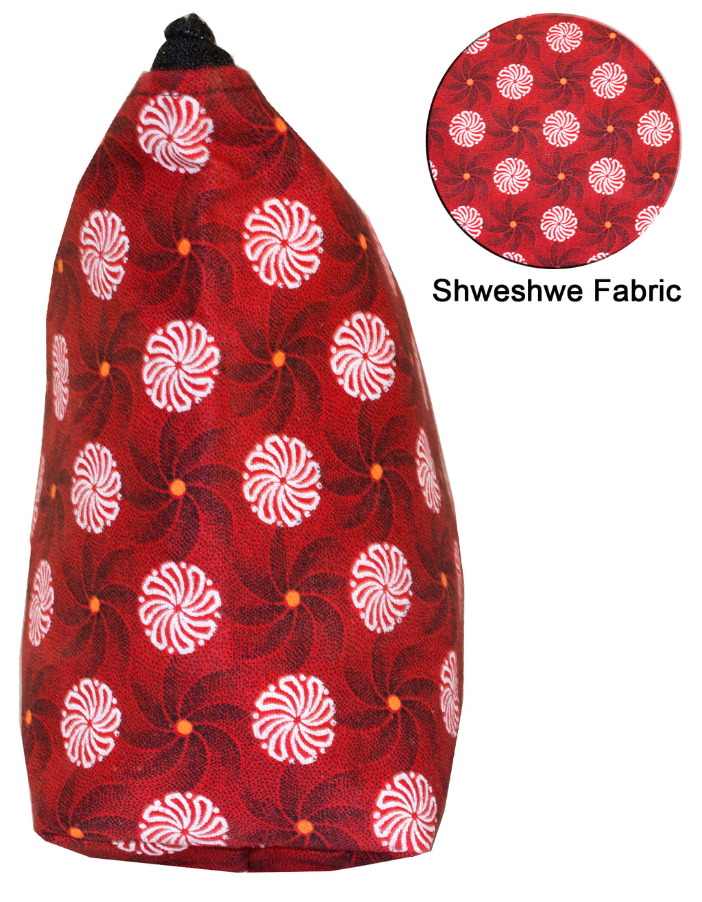 Luvsa LSIOM703 ShweShwe 100% Cotton Unisex Toiletry Bag with Hand Strap