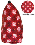 Luvsa LSIOM703 ShweShwe 100% Cotton Unisex Toiletry Bag with Hand Strap