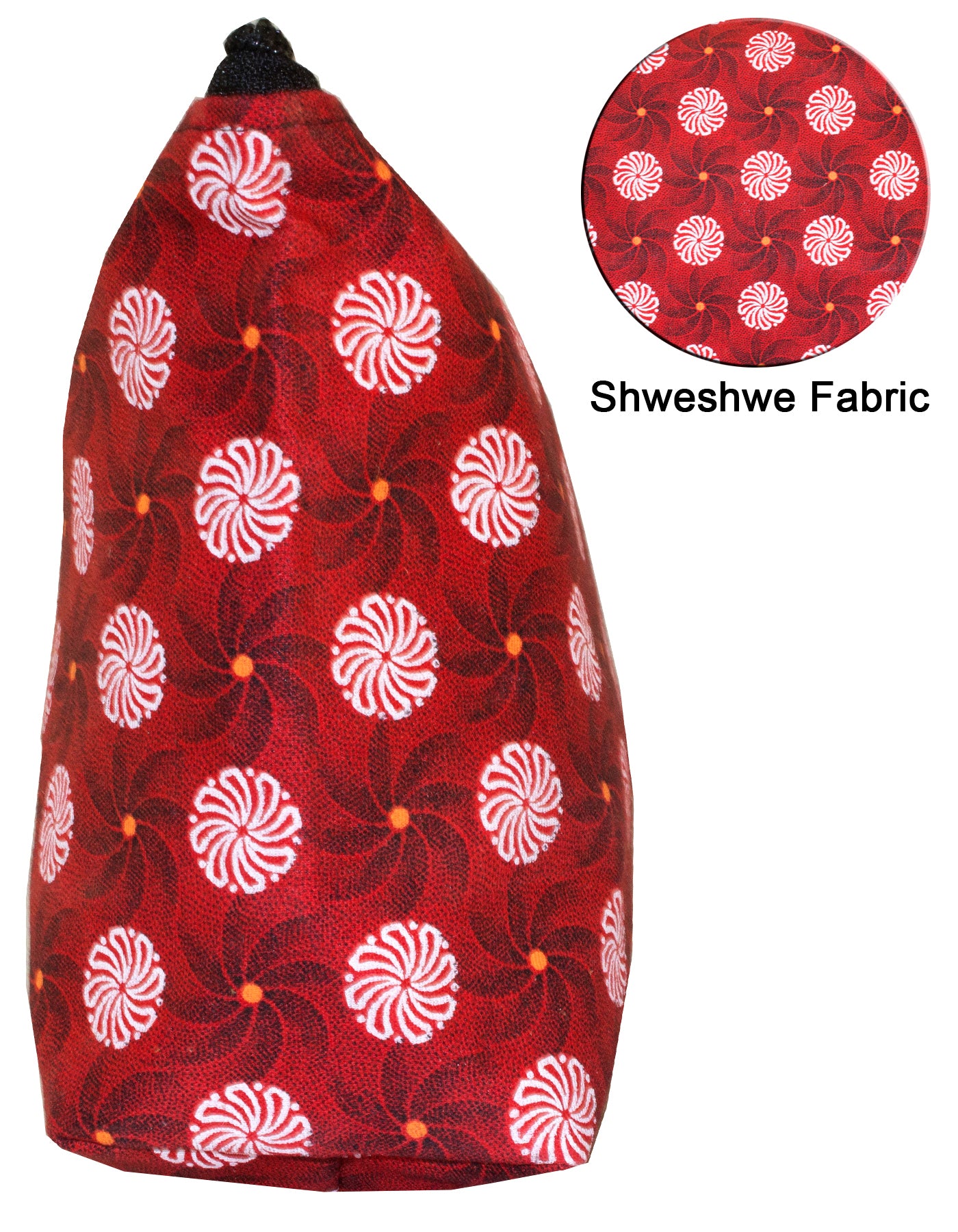 Luvsa LSIOM703 ShweShwe 100% Cotton Unisex Toiletry Bag with Hand Strap