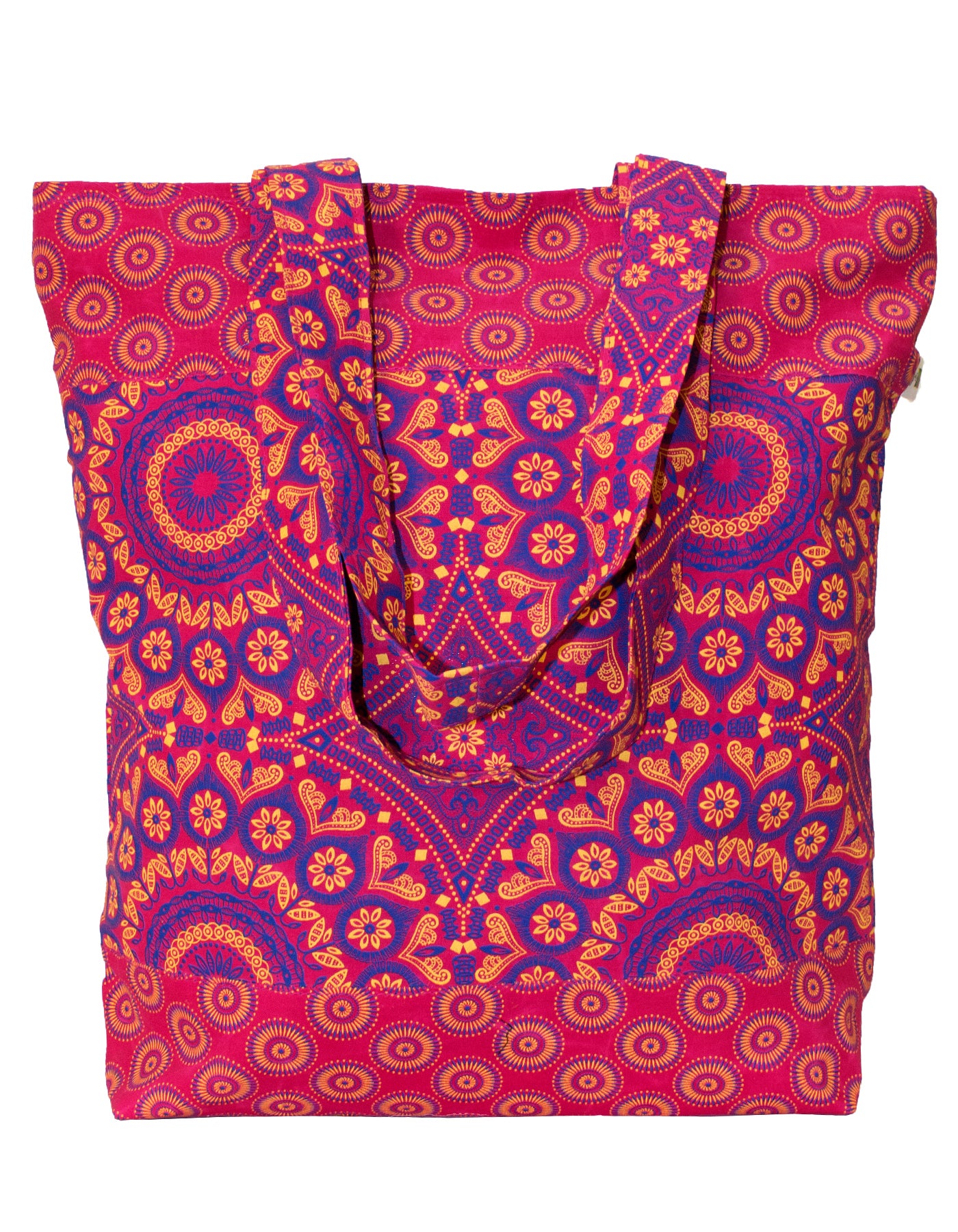 Luvsa LSIOM704 ShweShwe 100% Cotton Women's Shoulder Shopping Bag