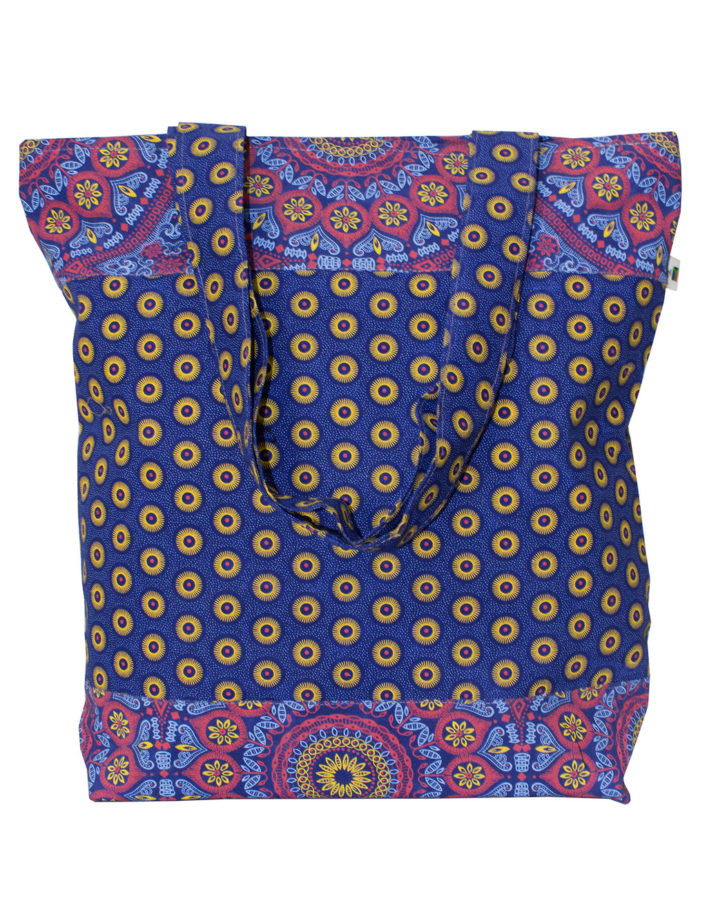 Luvsa LSIOM704 ShweShwe 100% Cotton Women's Shoulder Shopping Bag