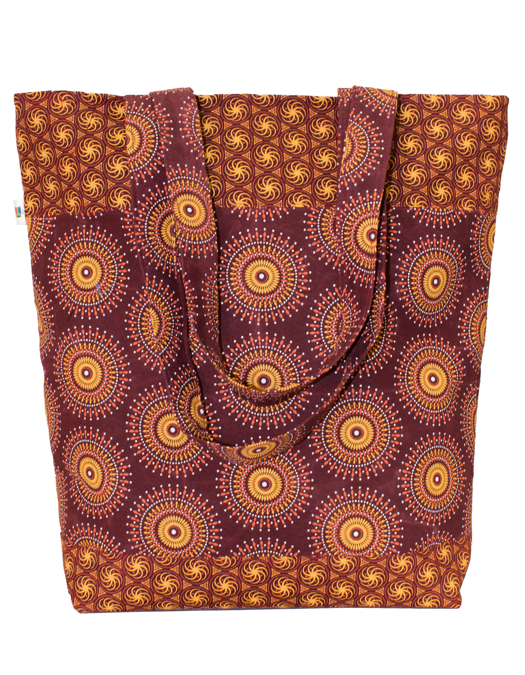 Luvsa LSIOM704 ShweShwe 100% Cotton Women's Shoulder Shopping Bag