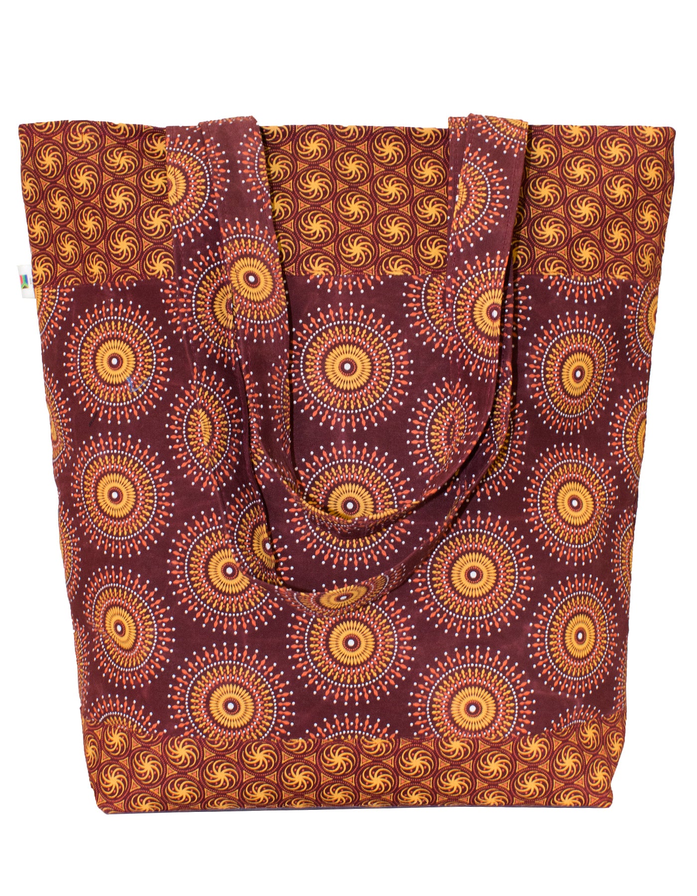 Luvsa LSIOM704 ShweShwe 100% Cotton Women's Shoulder Shopping Bag