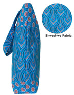 Luvsa LSIOM704 ShweShwe 100% Cotton Women's Shoulder Shopping Bag