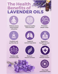 Just Aroma Premium 100% Pure and Natural Lavender Essential Oil – 100ml