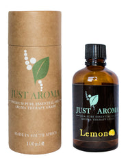 Just Aroma Premium 100% Pure and Natural Lemon Essential Oil – 100ml