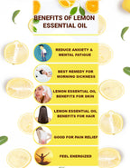 Just Aroma Premium 100% Pure and Natural Lemon Essential Oil – 100ml