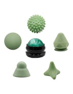 Tumaz Care MAS2501 Setof6 Massage Balls for Trigger Point Therapy & Relief