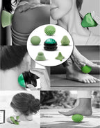Tumaz Care MAS2501 Setof6 Massage Balls for Trigger Point Therapy & Relief