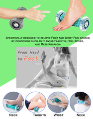 Tumaz Care ROL2502 Handheld Foot & Muscle Massage Roller for Pain Relief