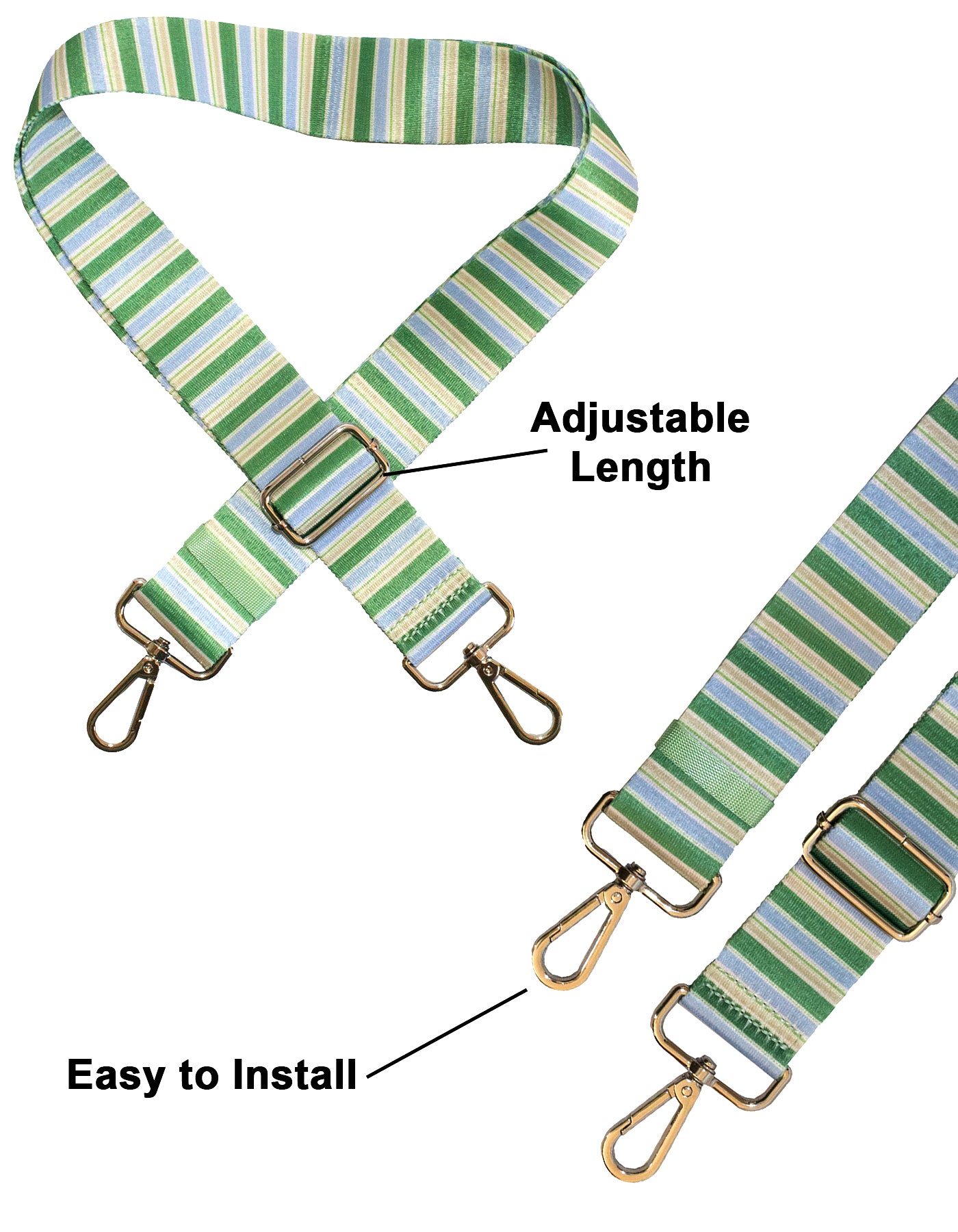 Fino RX240819-A Adjustable Replacement Strap for Women's Hand & Shoulder Bags