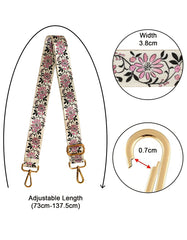 Fino RX240819-C Adjustable Replacement Strap for Women's Hand & Shoulder Bags