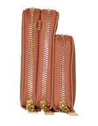 Fino RXB6917BRN Faux Leather 2in1 Bag Organizer and 2 Removable Straps