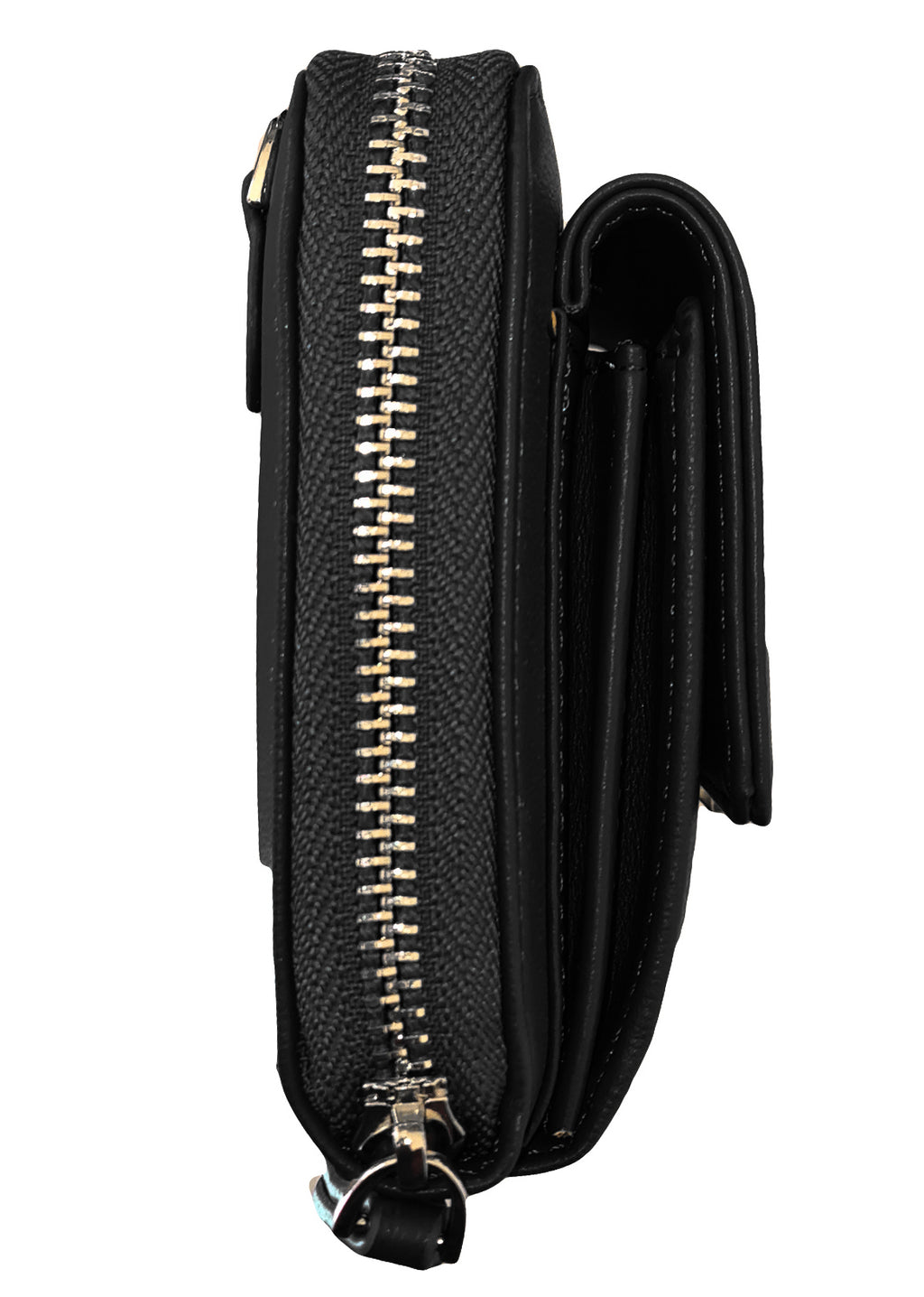 Fino RXE570BLK Faux Leather 2in1 Crossbody Bag with 2 Removable Straps