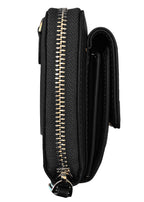 Fino RXE570BLK Faux Leather 2in1 Crossbody Bag with 2 Removable Straps
