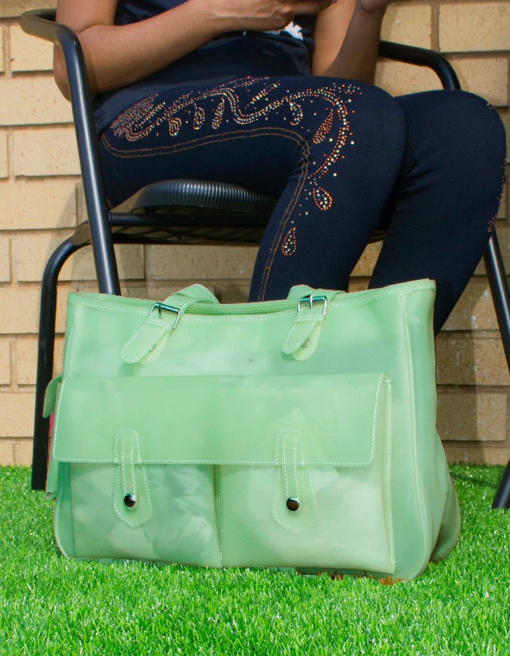 Fino SK-1021 Fashionable Big Candy Jelly Satchel