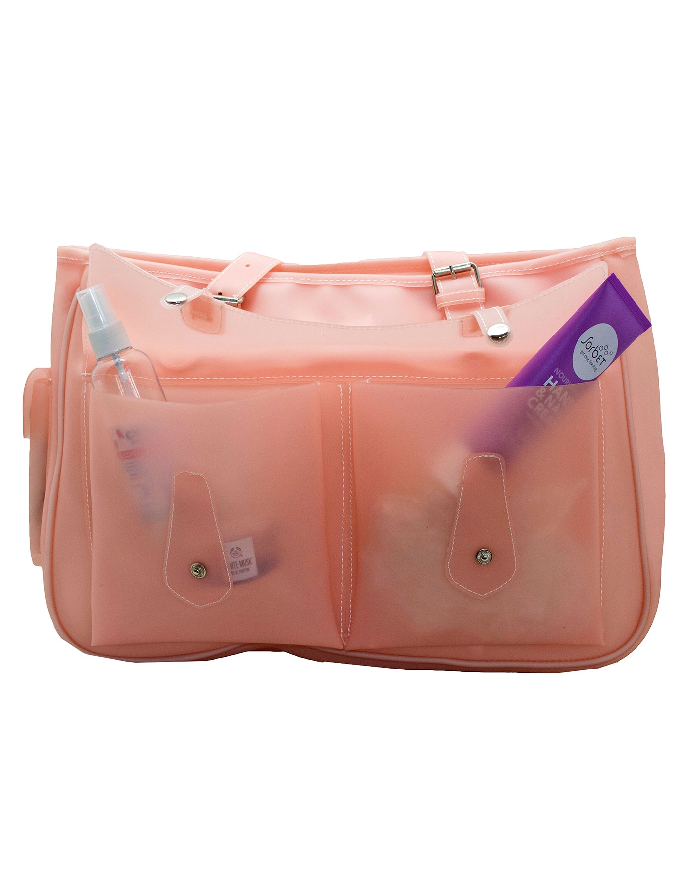 Fino SK-1021 Fashionable Big Candy Jelly Satchel