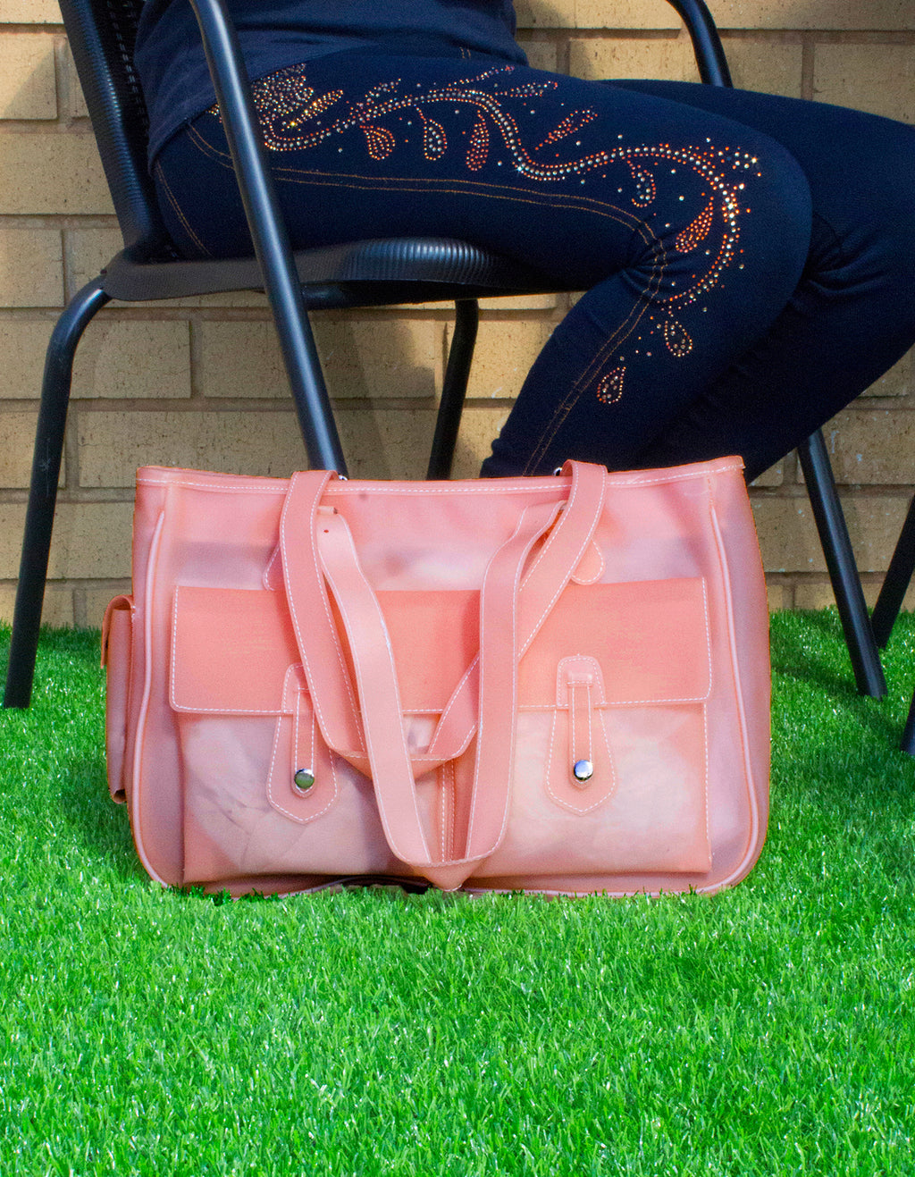 Fino SK-1021 Fashionable Big Candy Jelly Satchel
