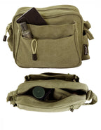 Fino SK-1030 Unisex Canvas Messenger Bag