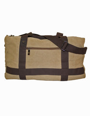 Fino SK-1619 Cotton Canvas Duffel Bag for Overnight & Weekend Luggage