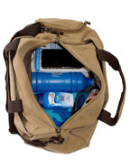 Fino SK-1619 Cotton Canvas Duffel Bag for Overnight & Weekend Luggage