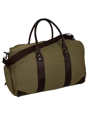 Fino SK-3070 Cotton Canvas Duffel Bag for Overnight & Weekend Luggage