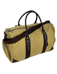Fino SK-3070 Cotton Canvas Duffel Bag for Overnight & Weekend Luggage